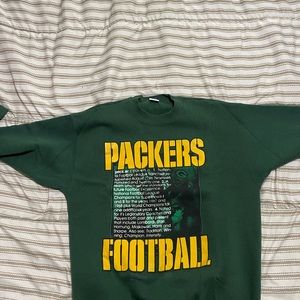Salem sport 90s vintage Greenbay Packers sweatshirt.